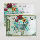 ROMANTICA 3 UITNODIGING BRIEFKAART (Voorkant / Achterkant)