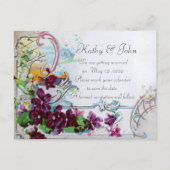 ROMANTICA 4 BEWAAR DE DATUM AANKONDIGINGSKAART (Achterkant)