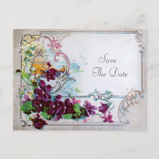 ROMANTICA 4 BEWAAR DE DATUM AANKONDIGINGSKAART (Voorkant)