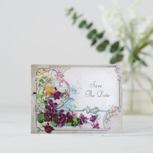 ROMANTICA 4 BEWAAR DE DATUM AANKONDIGINGSKAART (Staand voorkant)