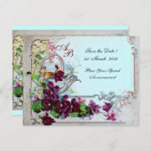 ROMANTICA  4 MONOGRAAF 2 ,Blauw Kaart (Voorkant / Achterkant)