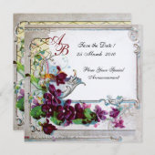 ROMANTICA  4 MONOGRAAM 2 KAART (Voorkant / Achterkant)