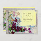 ROMANTICA 4 MONOGRAM 2 KAART (Voorkant / Achterkant)