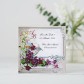 ROMANTICA 4 MONOGRAM 2 KAART (Staand voorkant)