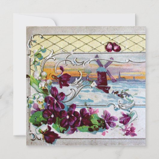 ROMANTICA 4 MONOGRAM ,Geel Kaart (Achterkant)