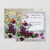 ROMANTICA 4 MONOGRAM KAART (Voorkant / Achterkant)