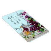 ROMANTİCA 4 MONOGRAM, sparen de Datum, groen, blau Magneet (Rechterzijde)