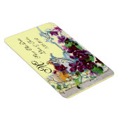 ROMANTİCA 4 MONOGRAM, sparen de Datum, groen, geel Magneet (Rechterzijde)