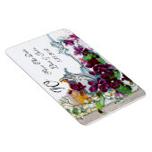 ROMANTİCA 4 MONOGRAM, sparen de Datum, groen, wit Magneet (Rechterzijde)