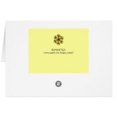 ROMANTICA, BLAUWE GEEL BLAUWE BLAUWE VLOEISTOFFEN (Achterkant Horizontaal)