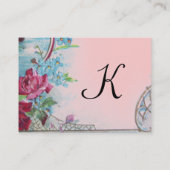 ROMANTICA MONOGRAM 2 VISITEKAARTJE (Achterkant)