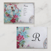 ROMANTICA MONOGRAM 2 VISITEKAARTJE (Voorkant / Achterkant)