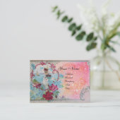 ROMANTICA MONOGRAM 3 VISITEKAARTJE (Staand voorkant)