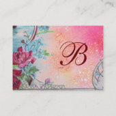 ROMANTICA MONOGRAM 3 VISITEKAARTJE (Achterkant)