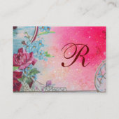 ROMANTICA MONOGRAM 3 VISITEKAARTJE (Achterkant)