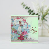 ROMANTİCA MONOGRAM AANKONDIGING (Staand voorkant)