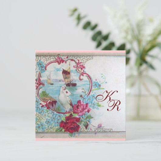 ROMANTİCA MONOGRAM AANKONDIGING (Staand voorkant)