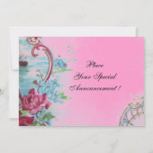 ROMANTICA MONOGRAM KAART (Achterkant)