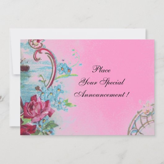 ROMANTICA MONOGRAM KAART (Achterkant)