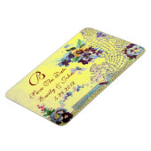 ROMANTİCA MONOGRAM, slaat de datum op Magneet (Linkerzijde)