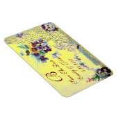 ROMANTİCA MONOGRAM, slaat de datum op Magneet (Rechterzijde)