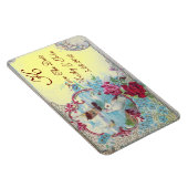 ROMANTİCA MONOGRAM, sparen de Datum, Geel Magneet (Rechterzijde)