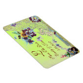 ROMANTİCA MONOGRAM, sparen de Datum, groen Magneet (Rechterzijde)