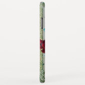 ROMANTICA/ROZEN, BLAUWE STROMEN MET VOGELwit Case-Mate iPhone Case (Achterkant/rechts)