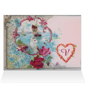 ROMANTICA/VALENTIJN CUPID GATHERING PINK ROSES (Binnen Horizontaal (Boven))