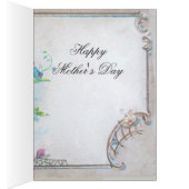 ROMANTICA/WITTE DOVE MET BRIEF-MOEDERDAG (Binnen (Rechts))