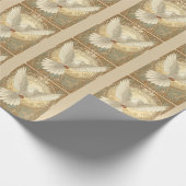 Romantically Nostalgic Peace Dove  Cadeaupapier (Hoek)