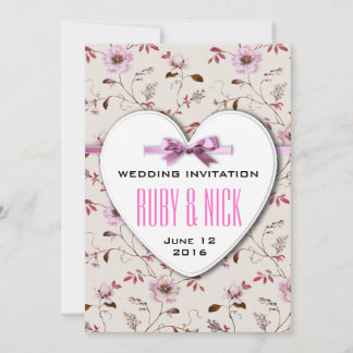 RomanticCharm  collectie voor bloembruiloft Kaart