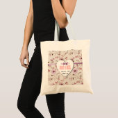 RomanticCharm collectie voor bloembruiloft Tote Bag (Voorkant (product))