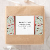 RomanticCharm  Floral Wedding collectie Etiket (Insitu)