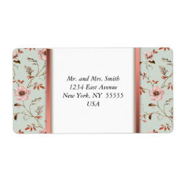 RomanticCharm  Floral Wedding collectie Etiket