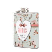 RomanticCharm  Floral Wedding collectie Heupfles (Links)