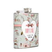 RomanticCharm  Floral Wedding collectie Heupfles (Rechts)