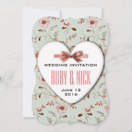 RomanticCharm  Floral Wedding collectie Kaart