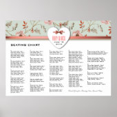 RomanticCharm  Floral Wedding collectie Poster (Voorkant)