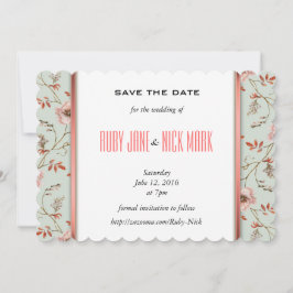 RomanticCharm  Floral Wedding collectie Save The Date