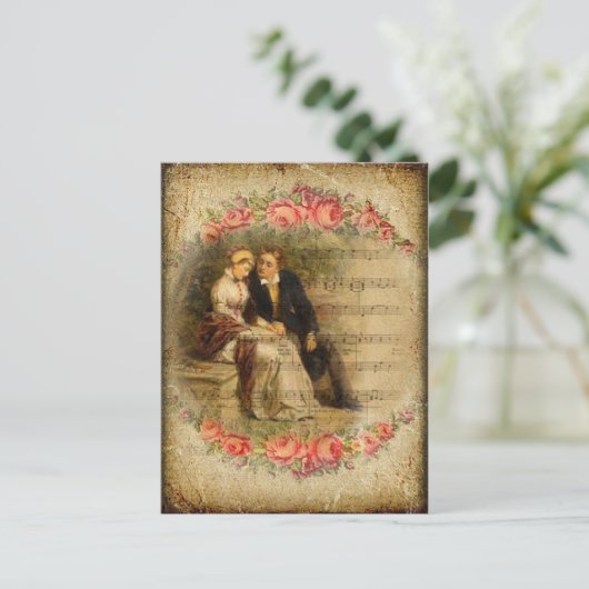 Romanticisme Briefkaart (Staand voorkant)