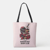 Romantiek Boekenclub Bookish Tote Bag (Achterkant)