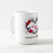 Romantiek die doodt koffiemok (Voorkant links)