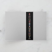 Romantiek Gothic Illuminated Wenskaart Kaart (Binnen)