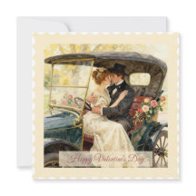 Romantiek in een victoriaanse auto – Valentijnskaa