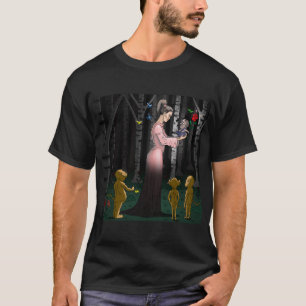 Romantiek in het bos t-shirt