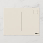 Romantiek in Londen Briefkaart (Achterkant)