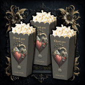 Romantiek in wielen en buizen de steampunk-ziel bedankdoosjes