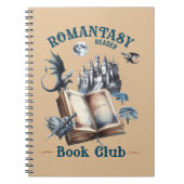 Romantiek Lezer Dragon Book Club Castle Notitieboek (Voorkant)