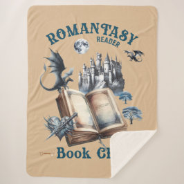 Romantiek Lezer Dragon Book Club Castle Sherpa Deken